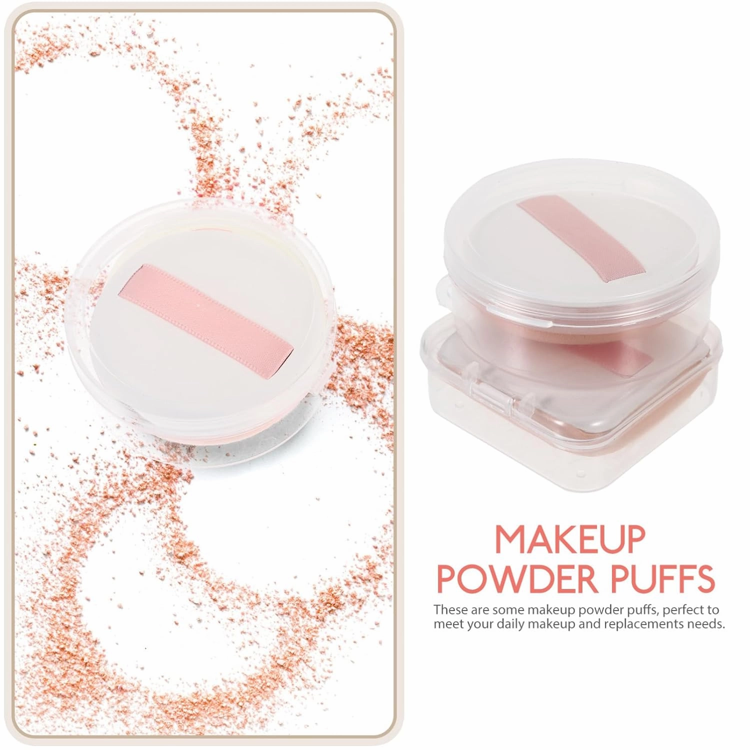 Angoily 10pcs Makeup Sponges Versatile Powder Puff for Women for Foundation Blush Highlighter Soft Skin-friendly for All Makeup Needs