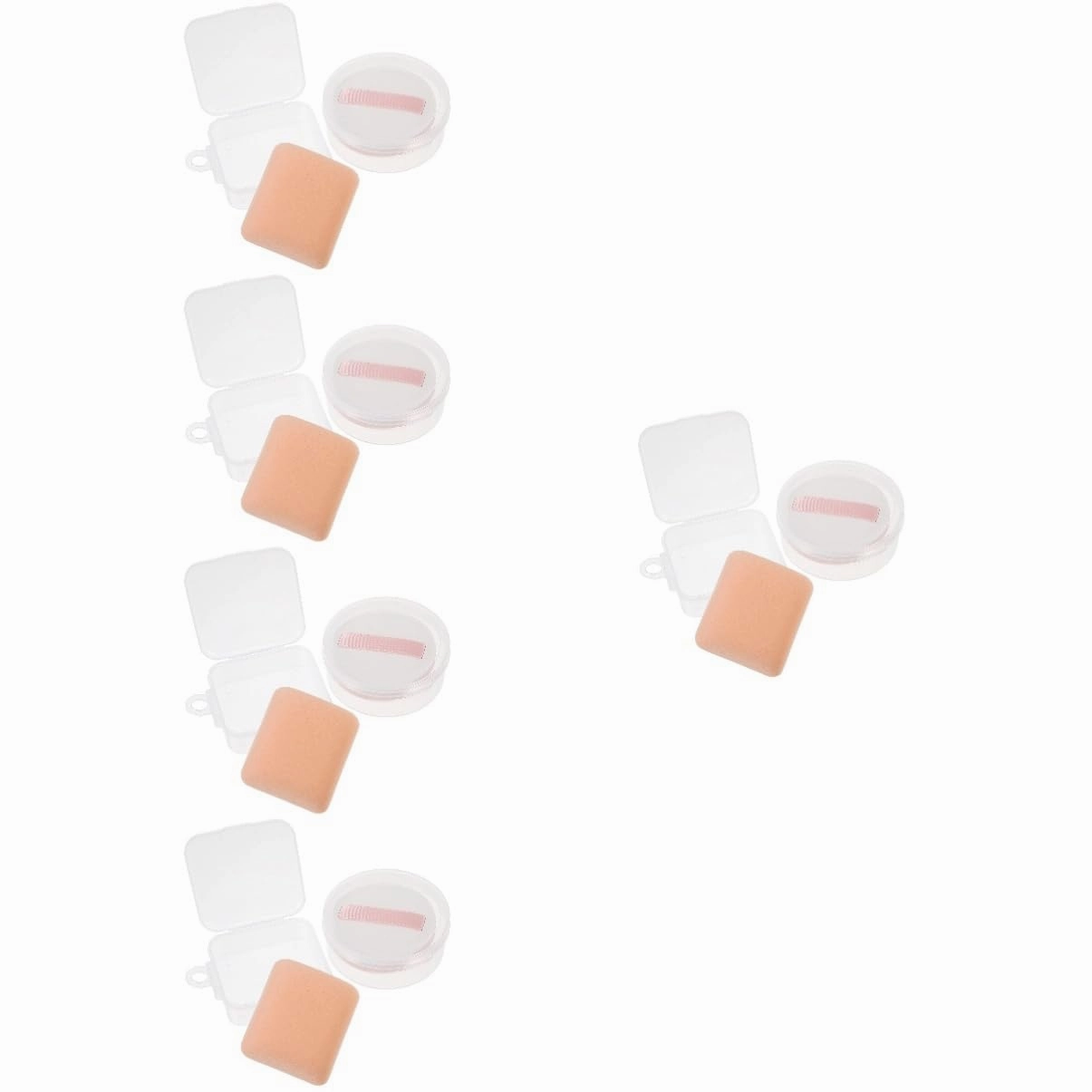 Angoily 10pcs Makeup Sponges Versatile Powder Puff for Women for Foundation Blush Highlighter Soft Skin-friendly for All Makeup Needs
