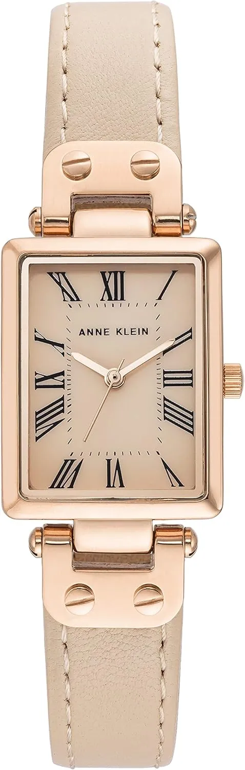 Anne Klein Women's Leather Strap Watch, AK/3752