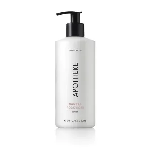 APOTHEKE Scented Hand & Body Lotion for Women & Men, Santal Rock Rose (10 fl oz)