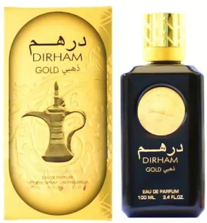 Ard Al Zaafaran Dirham Gold Eau De Parfum Spray, 3.4 Ounce (Unisex)