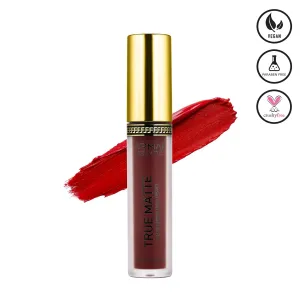 Armaf Beauté True Matte Liquid Lipstick - Long Lasting Lipstick, Crimson Red, 4ml / 0.13 fl.oz