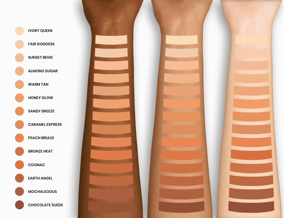Ashunta Sheriff BlurEFX Flawless Concealer and Foundation