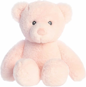 Aurora® Adorable Fur-Ebba™ Kori Bear™ Baby Stuffed Animal - Soft & Cuddly Toy - Comforting Companion - Rose 13 Inches