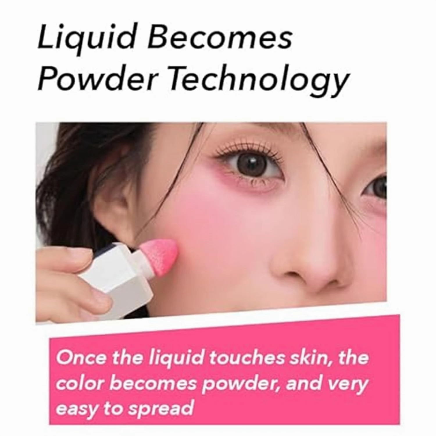 Aztk Liquid Blush,Aztk Jello Color Liquid Blush,Aztk Blush Lotion,Matte Nude Pink Orange Makeup Blusher Cream,Liquid Blush With Sponge Head,Liquid Liquid Blusher (#02)