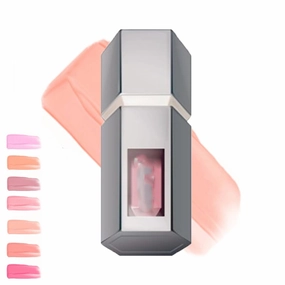 Aztk Liquid Blush,Highlight Contour 3 in 1 for Women,Aztk Jello Color Liquid Blush with Sponge Head, Matte Nude Pink Orange Makeup Blusher Cream for Cheeks,Matte Nude Makeup Blusher (JC05)