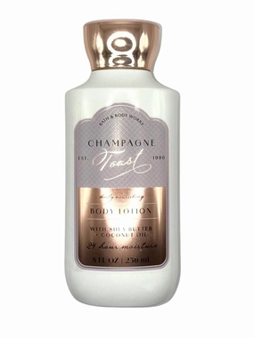 Bath & Body Daily Nourishing Body Lotion with Shea Butter, (8 Fl Oz) (Full Size, Champagne Toast)