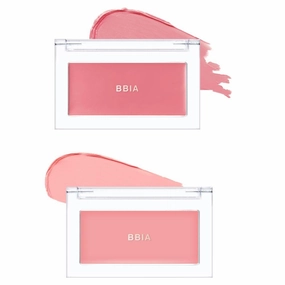BBIA Ready To Wear Downy Cheek Cream Blush 2P Set (08 DOWNY ROSY   01 DOWNY PINK) / Blendable and Lightweight Cheek Makeup, Highly Pigmented with Long Wearing Formula