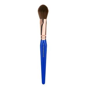 Bdellium Tools Professional Makeup Brush - Golden Triangle 960 Precision Blusher - With All Vegan and Soft Synthetic Fibers, For Applying Blush (Blue, 1pc)