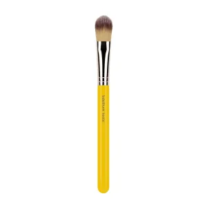 Bdellium Tools Professional Makeup Brush - Studio Series 947 Small Foundation - With Soft Synthetic Fibers, For Foundation Application (Yellow, 1pc)