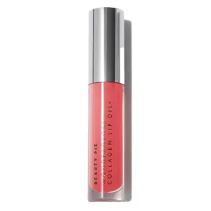 Beauty Pie Wondergloss Collagen Lip Oil   (Spicy Pink) – Hydrating, Plumping, Non-Sticky Gloss with Collagen AC Micro-Vectors & Cherry Oils