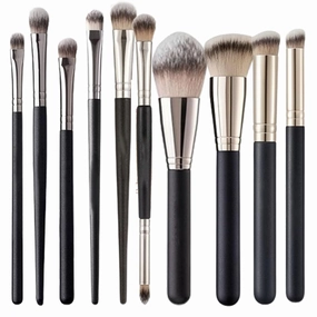 Beauty Brushes, Beauty A506 Concealer Brush, Beauty 101 Foundation Brush, Beauty Brushes Concealer A506, Angie Hot & Flashy A506 Concealer, Under Eye Concealer Brush (1set)