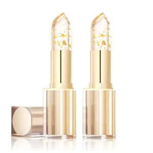 BEDARP Beneficial Lipstick, Beneficial Lip Stain, Color Changing Lipstick, Gold Crystal Color Changing 𝐋𝐢𝐩𝐬𝐭𝐢𝐜𝐤, Moodlipstick 𝐂𝐨𝐥𝐨𝐫 𝐂𝐡𝐚𝐧𝐠𝐢𝐧𝐠 Long Lasting