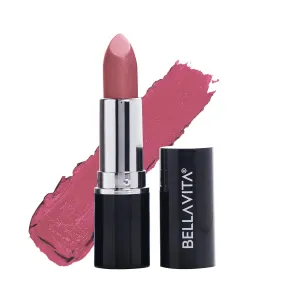 BELLA.VITA Comfort Matte Bullet Lipstick| Intense Colour| Creamy Matte Finish| Intense Moisturisation| Smooth Glide| Lipsticks for Women| 4 Hr Stay, Dusty Nude, 4.2 gm