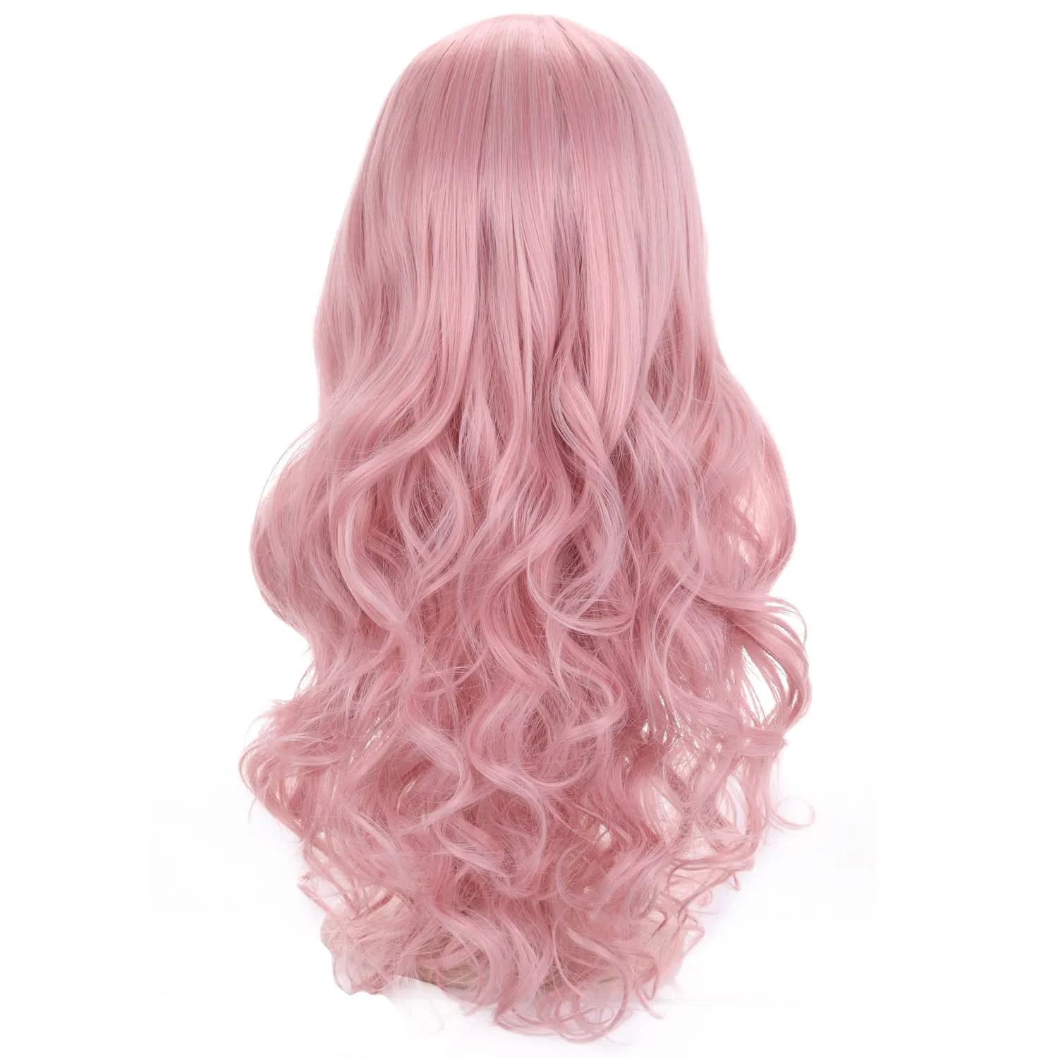 BERON 24" Blonde Wig (Lovely Pink, 24inch)