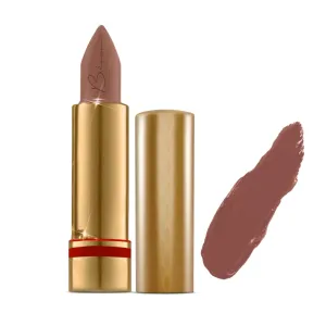 BESAME Wild Rose Lipstick - 1974, Soft Blush Pink Rose Mauve, Vintage-Inspired Satin Finish, Long-Lasting, Moisturizing with Vitamin E, Vegan, Gluten-Free, Cruelty-Free, Sheer or Full Coverage