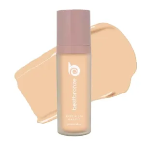 Best Bronze Bombshell Body Makeup - Tattoo Cover Up Makeup & Body Foundation Waterproof - Tattoo Concealer Waterproof for Scars, Varicose Veins Cover Up & Leg Foundation (NC11 Fair Nude)