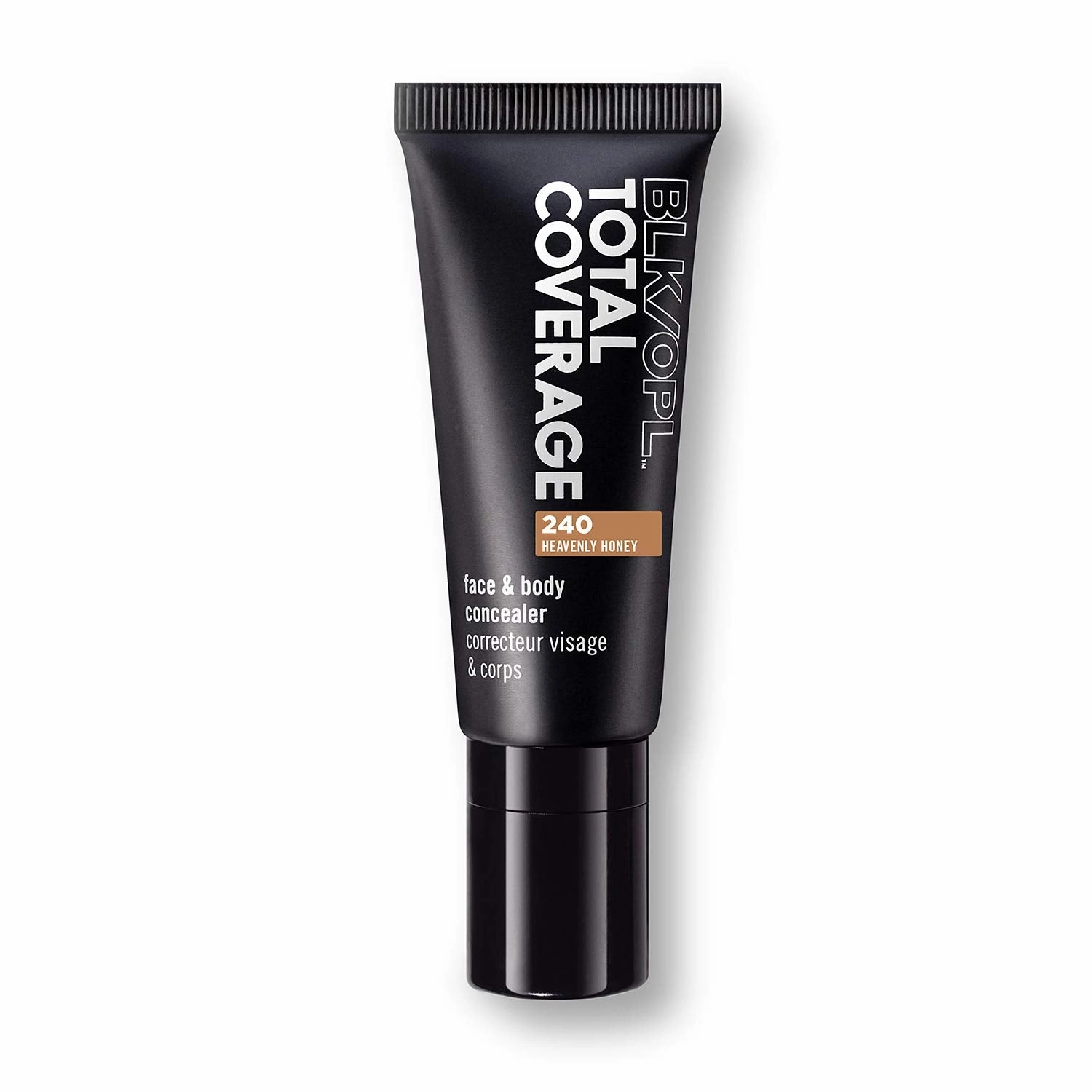 BLK/OPL Face & Body Concealer, Maximum All-Day Coverage with Matte Finish - Hydrating Concealer for Imperfections, Scars, Dark Spots & Blemishes - Talc-Free Smudge-Resistant Makeup (Heavenly Honey)