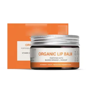 Blood Orange & Rosehip Lip Balm, 5 g | Enriched with Natural Ceramides to Hydrate, Moisturise & Reduce Pigmentation | For Men and Women