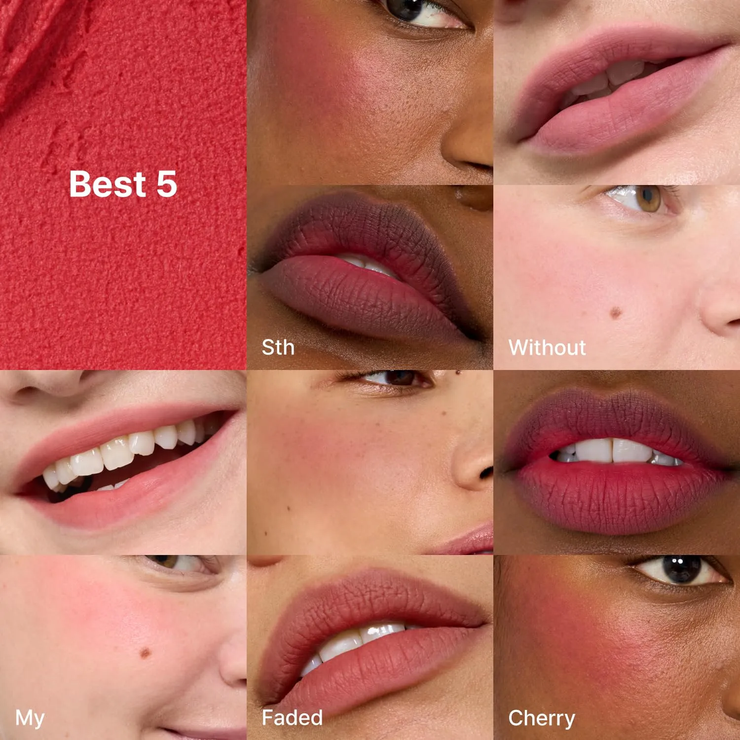 Blurry Pudding Pot | Airbrushed Blush & Lip, Buildable Pigment, Long-lasting, Lightweight, Easy to Blend, Natural Soft Matte Finish - Hurt (Mauve Brown) | 0.17 oz