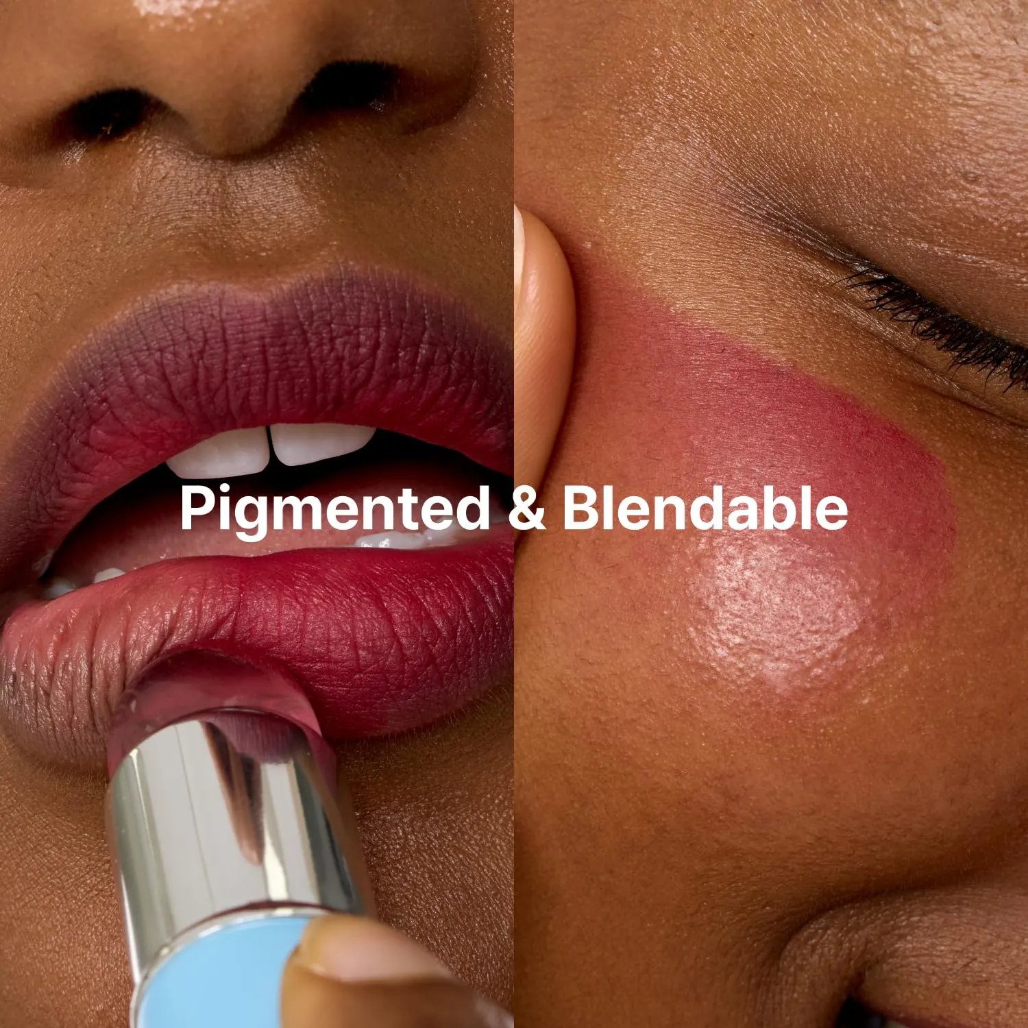 Blurry Pudding Pot | Airbrushed Blush & Lip, Buildable Pigment, Long-lasting, Lightweight, Easy to Blend, Natural Soft Matte Finish - Hurt (Mauve Brown) | 0.17 oz
