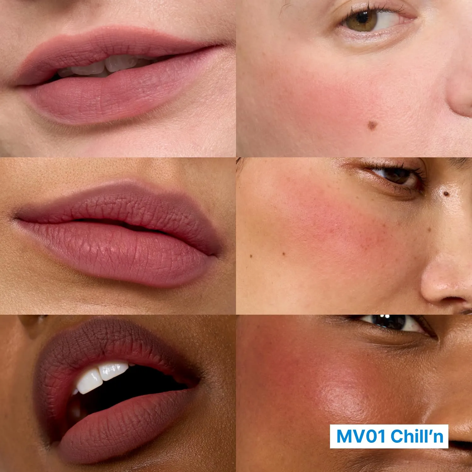 Blurry Pudding Pot   Keychain SET | Airbrushed Blush & Lip, Buildable Pigment, Long-lasting, Lightweight, Easy to Blend, Natural Soft Matte Finish Makeup – Chill’n (Rich Brown) | 0.17 oz