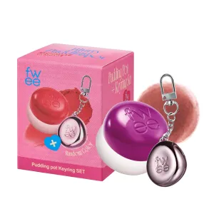 Blurry Pudding Pot   Keychain SET | Airbrushed Blush & Lip, Buildable Pigment, Long-lasting, Lightweight, Easy to Blend, Natural Soft Matte Finish Makeup – Chill’n (Rich Brown) | 0.17 oz