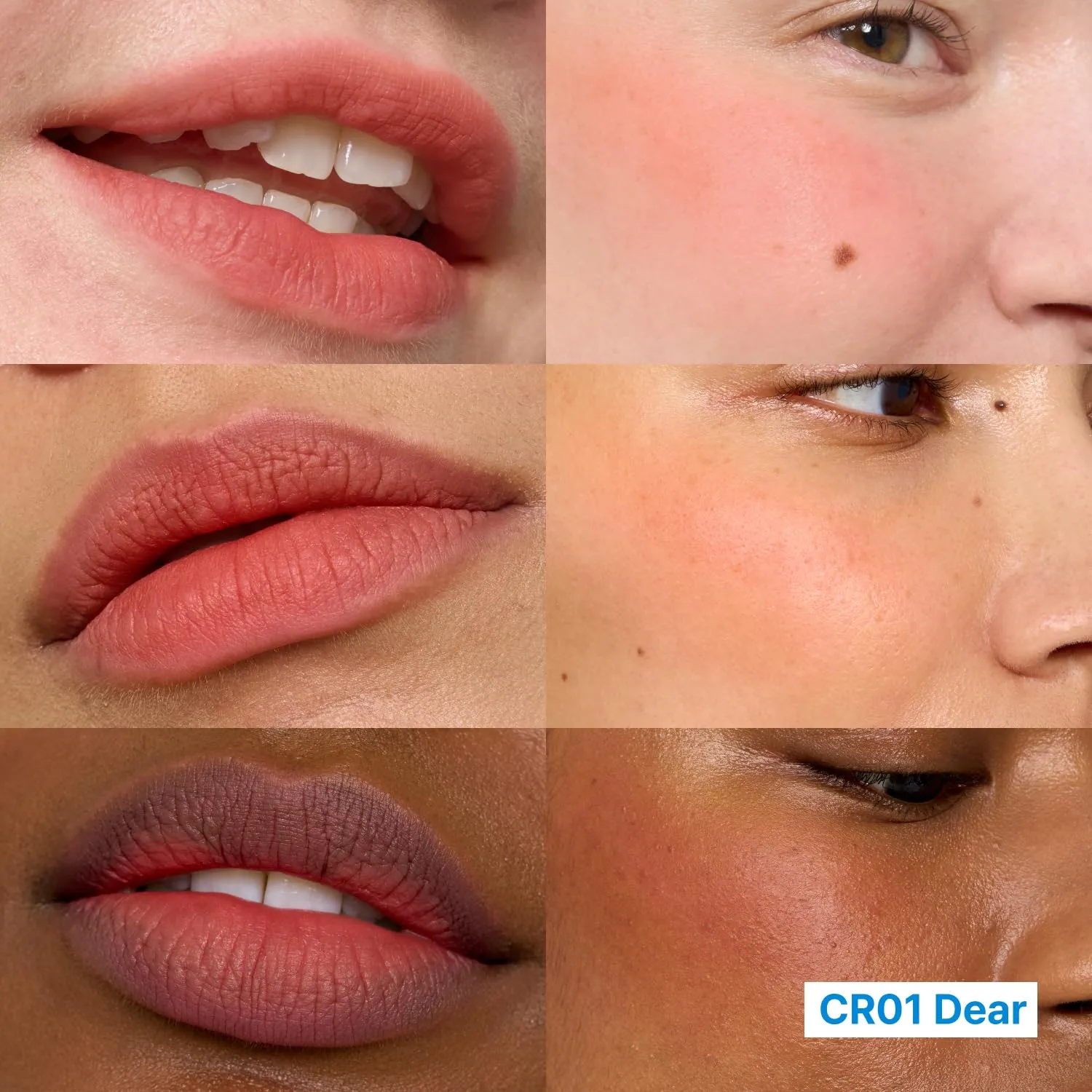 Blurry Pudding Pot   Keychain SET | Airbrushed Blush & Lip, Buildable Pigment, Long-lasting, Lightweight, Easy to Blend, Natural Soft Matte Finish Makeup – Dear (Coral Brown) | 0.17 oz