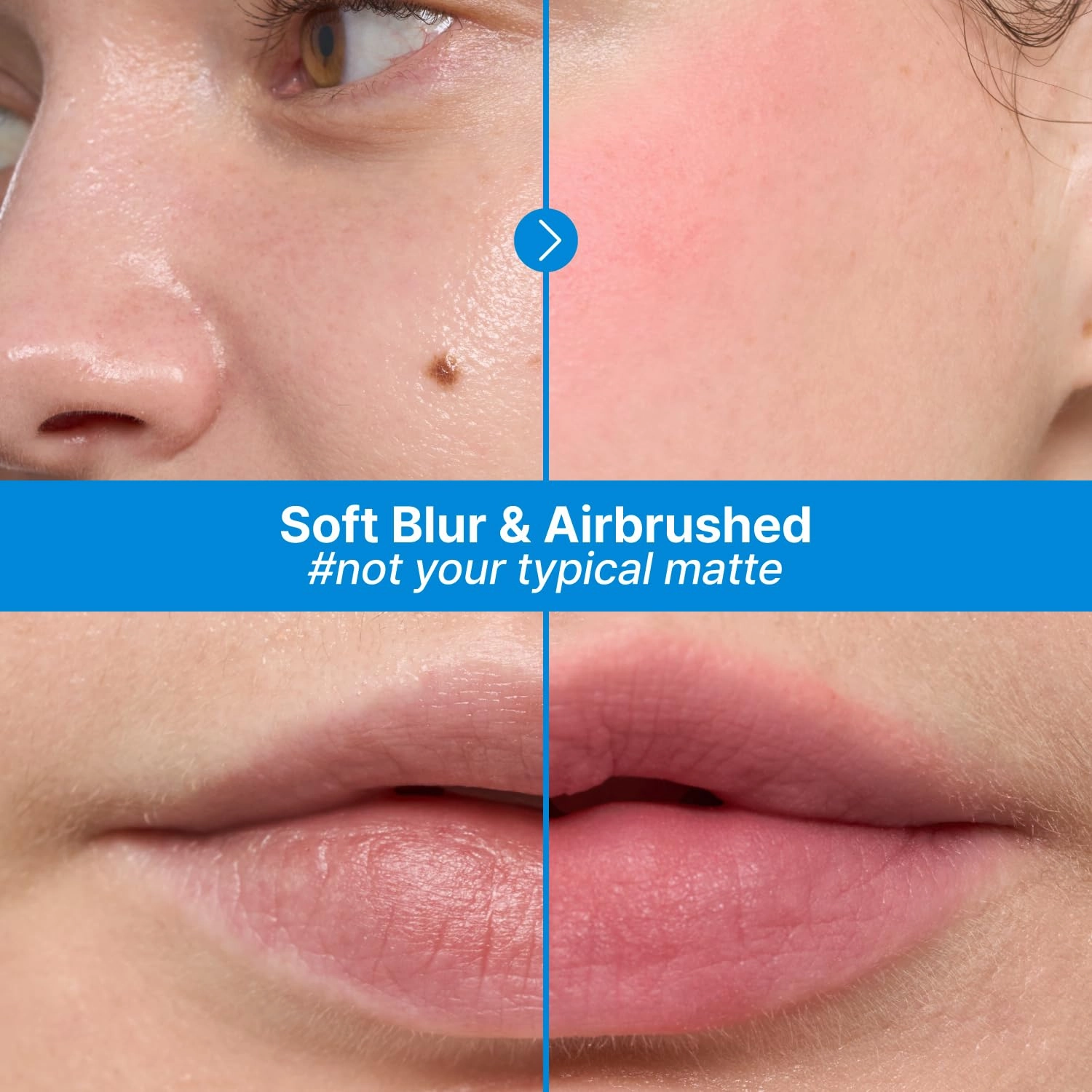 Blurry Pudding Pot | Airbrushed Blush & Lip, Buildable Pigment, Long-lasting, Lightweight, Easy to Blend, Natural Soft Matte Finish - Boy (Bright Coral) | 0.17 oz