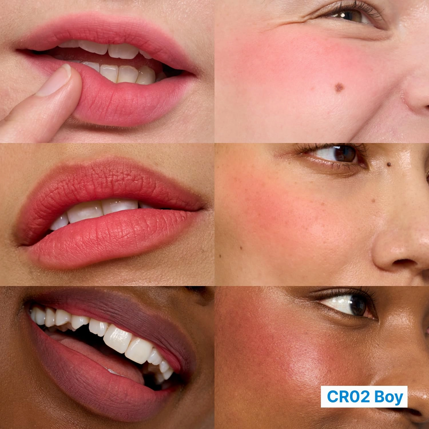 Blurry Pudding Pot | Airbrushed Blush & Lip, Buildable Pigment, Long-lasting, Lightweight, Easy to Blend, Natural Soft Matte Finish - Boy (Bright Coral) | 0.17 oz