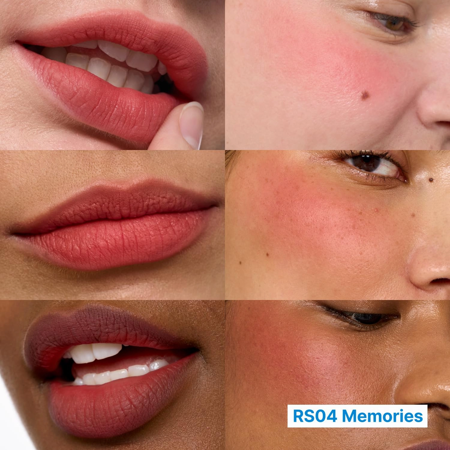 Blurry Pudding Pot | Airbrushed Blush & Lip, Buildable Pigment, Long-lasting, Lightweight, Easy to Blend, Natural Soft Matte Finish - Memories (Deep Rose) | 0.17 oz