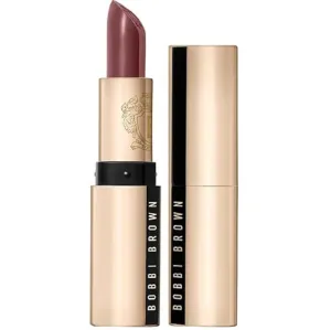 Bobbi Brown Luxe Lipstick - 608 Downtown Plum for Women - 0.12 oz Lipstick