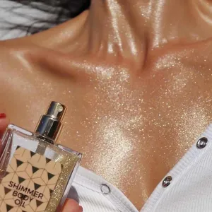 Body Illuminating Liquid, Long Lasting Light Texture Shimmering Illuminating Oil for Daily Use