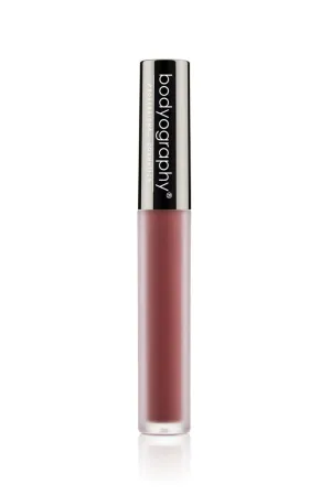 Bodyography Lip Lava Liquid Lipstick - Long-Lasting Lipstick - Bright and Bold (Queen Bee (Matte Deep Berry Red))