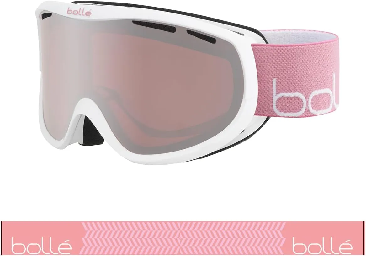Bollé Sierra Shiny Black & Gold/Sunshine Small-Medium Ski Goggles