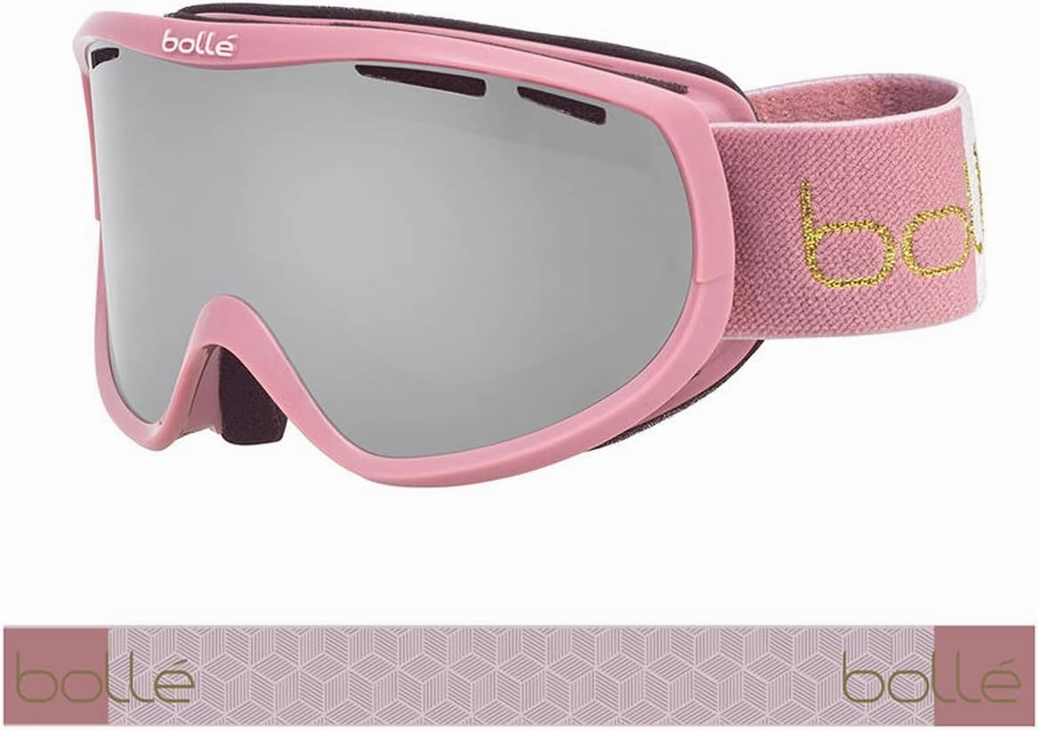 Bollé Sierra Shiny Black & Gold/Sunshine Small-Medium Ski Goggles