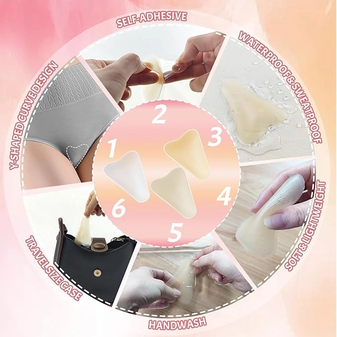 BOROLA 2PCS Camel Toe Concealer Small