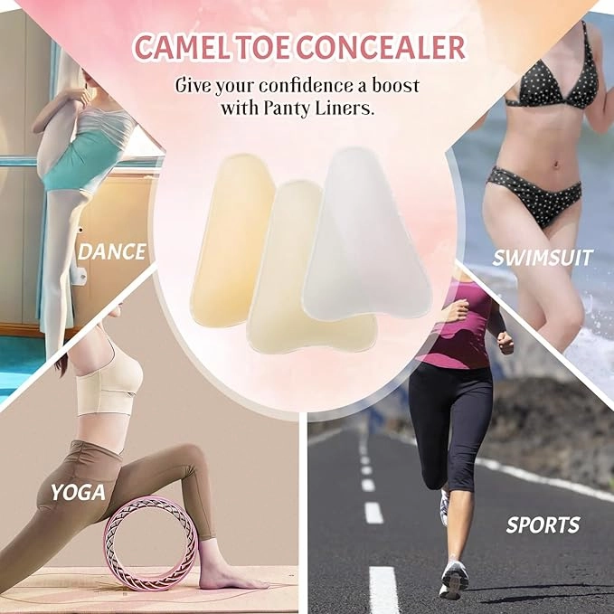 BOROLA 2PCS Camel Toe Concealer Small