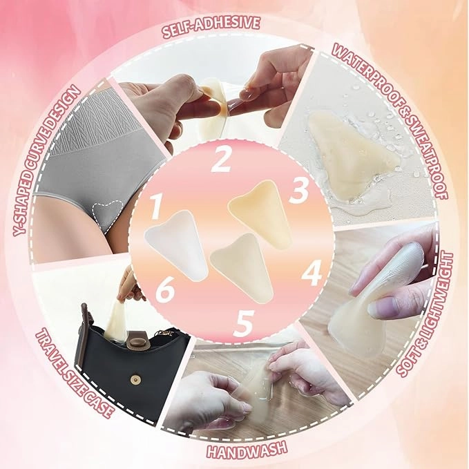 BOROLA 2PCS Camel Toe Concealer Small