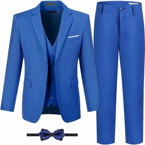 Boys Suits Formal Tuxedo Suits for Boys Wedding Easter Outfits Kids Suit Dress Jacket Vest Pants Tie Set