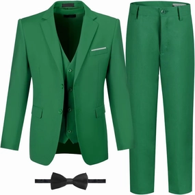 Boys Suits Formal Tuxedo Suits for Boys Wedding Easter Outfits Kids Suit Dress Jacket Vest Pants Tie Set