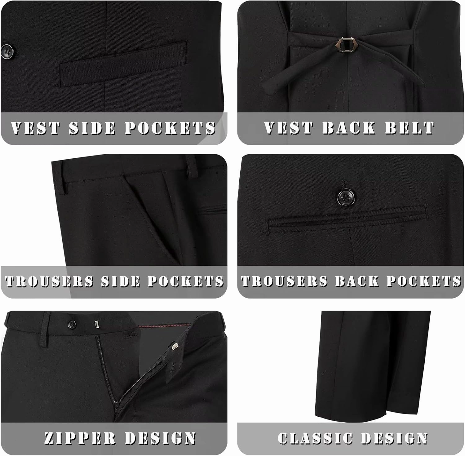 Boys Suits Slim Fit Toddler Tuxedo Suit Set for Teen Boys Communion Dress Clothes Kids Wedding Ring Bearer Outfit