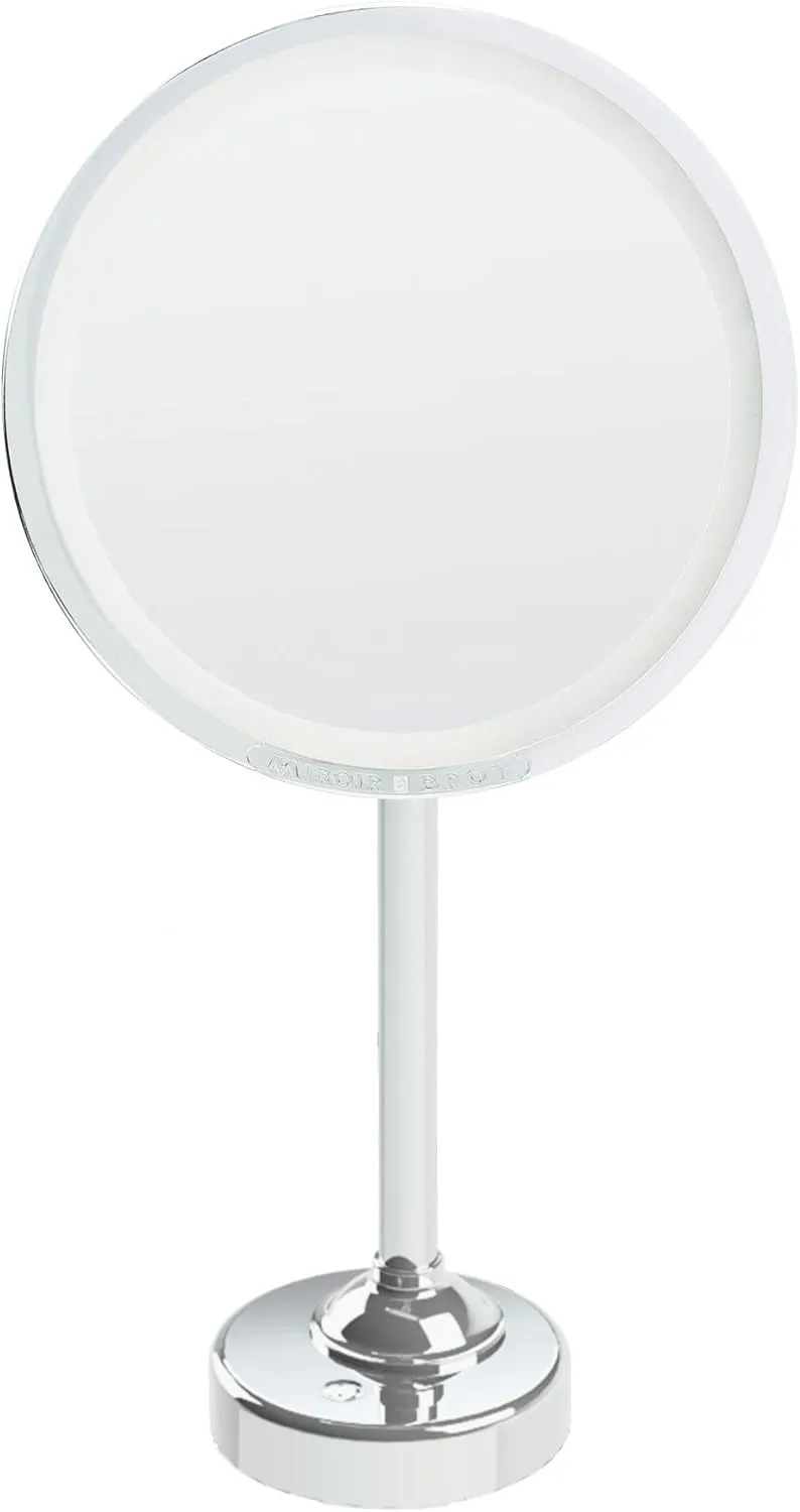 Brot INTEMPOREL Lighted Magnifying Vanity Mirror, 9 1/2" in Diameter