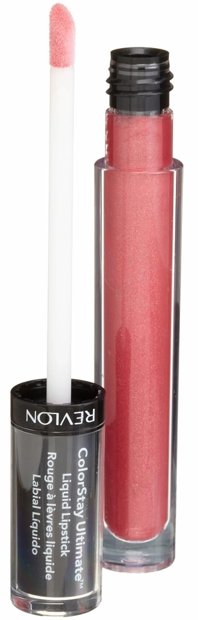 Bundle of Double Sided Eyebrow Eyelash Tweezers -, and ColorStay Ultimate Liquid Lipstick, Premium Pink, 01 Ounces Pack o, Pack of 2