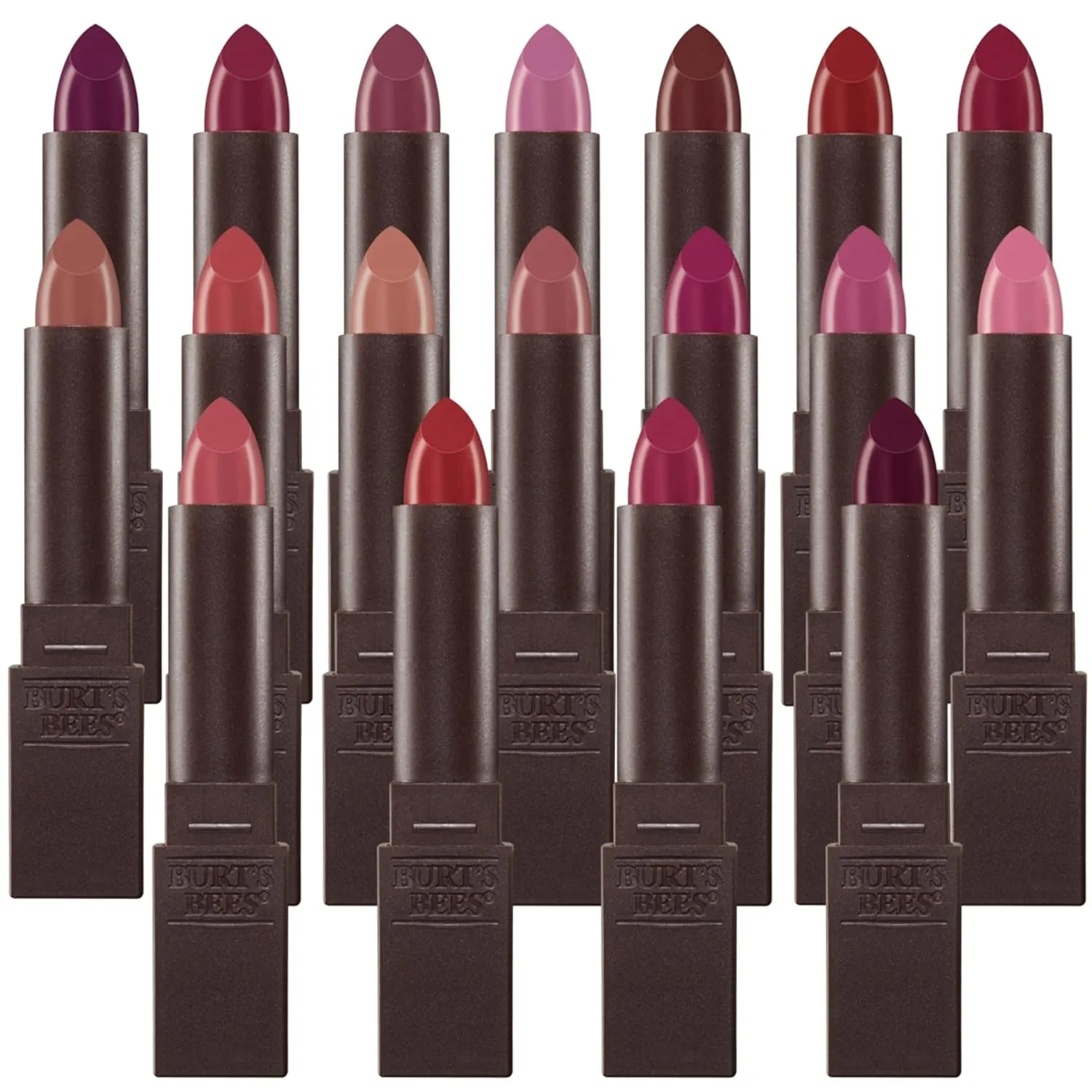 Burt’s Bees 100% Natural Moisturizing Lipstick, Crimson Coast, 1 Tube