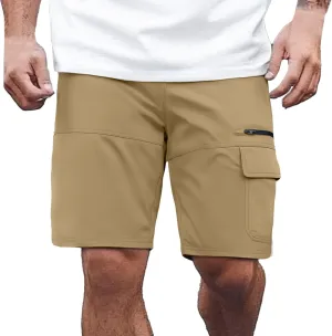 Camouflage Shorts for Men Cargo String Shiny Champagne Class Harem Denim Shorts for Men Adult Boot Cut Capri Chiffon