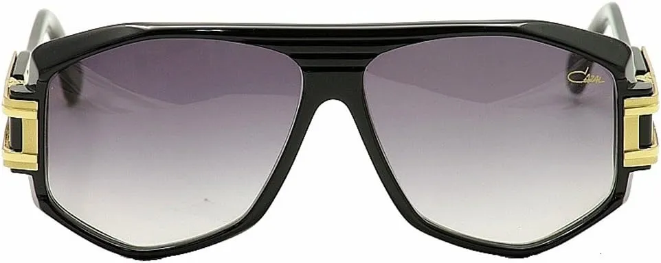 Cazal 163 001SG Sunglasses, Shiny Black Gold 59 mm