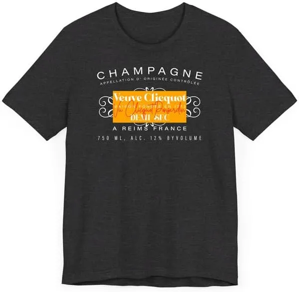 Champagne Veuve Rose Shirt, Bachelorette Party T-Shirt, Champagne Shirts, Champagne Veuve Rose Bride Shirt