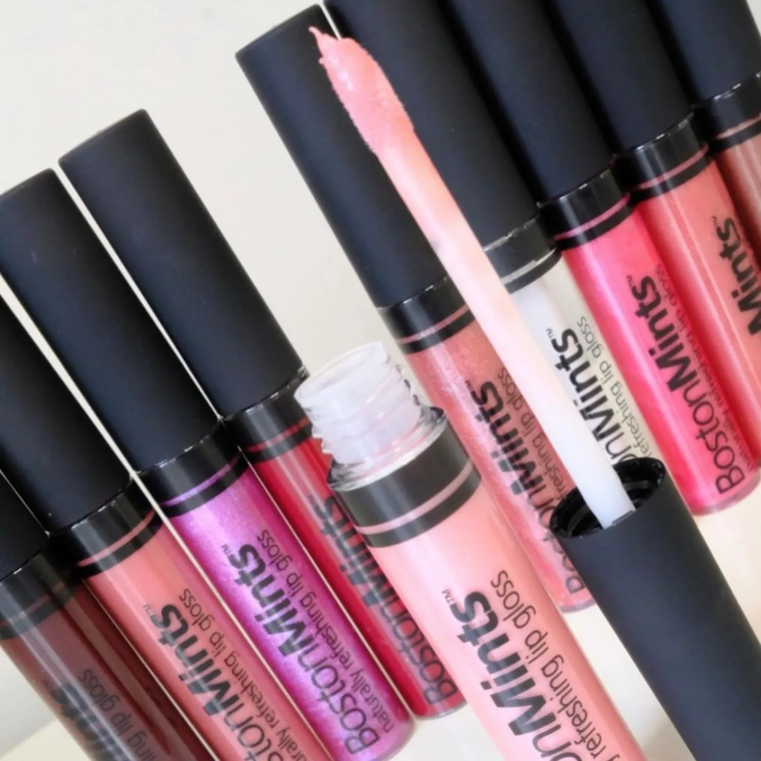 Charlestown Cherri Lip Gloss (.25oz) - Naturally Refreshing Vegan Lip Gloss with Aloe, Vitamins C & E, Spearmint Extract