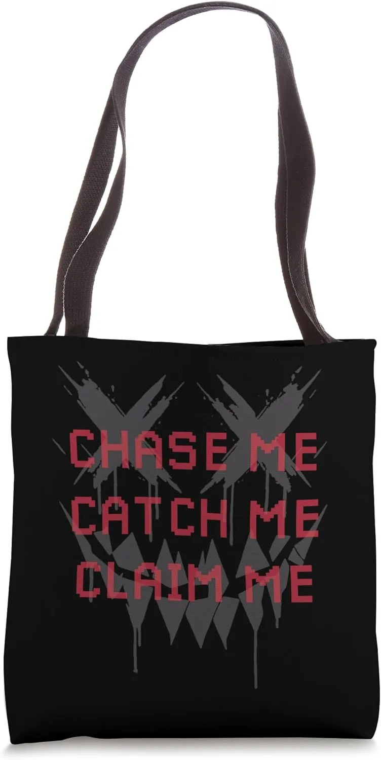 Chase Me Catch Me Claim Me Masked Dark Romance Aesthetic Tote Bag